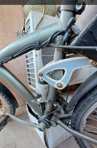 Bici elettrica B'Twin usata, cambio Shimano