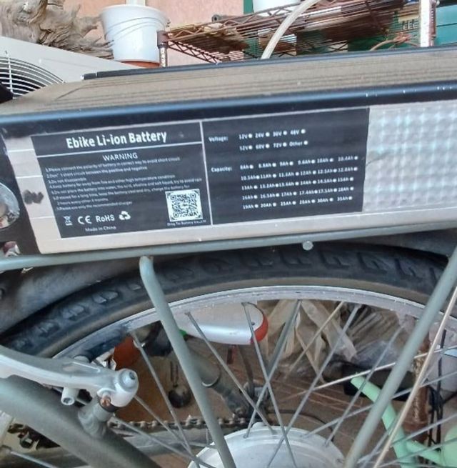 Bici elettrica B'Twin usata, cambio Shimano