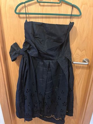 Vestido Zara fiesta negro