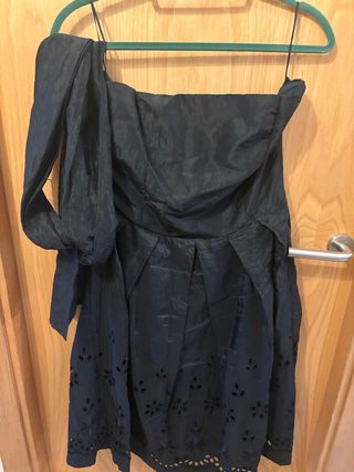 Vestido Zara fiesta negro