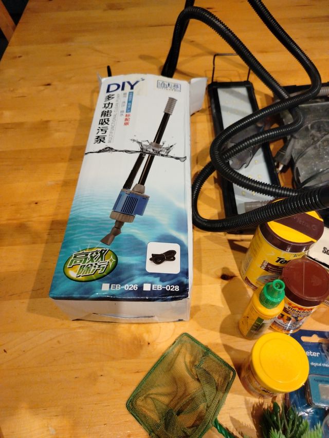 Accesorios pecera usados