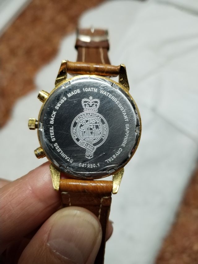 Reloj Royal Geographical Society.