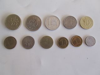 Monedas antiguas: 11 piezas