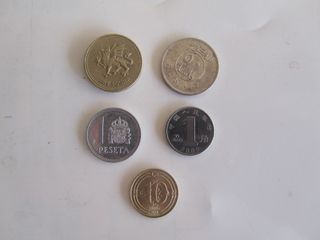 Monedas antiguas: 11 piezas