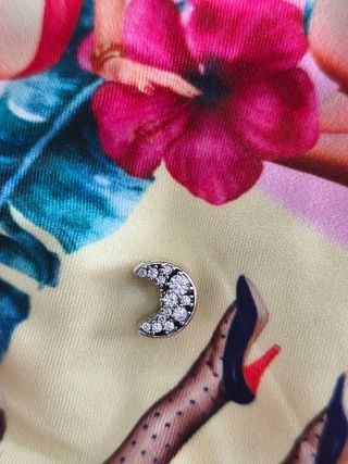 Charm Luna Plata circonitas