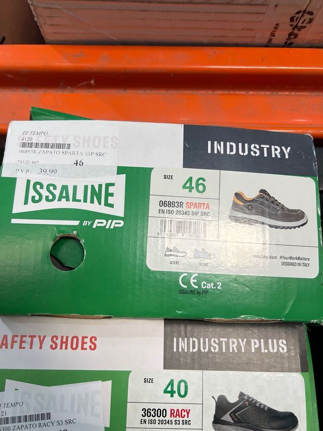 Zapatos seguridad ISSALINE 41