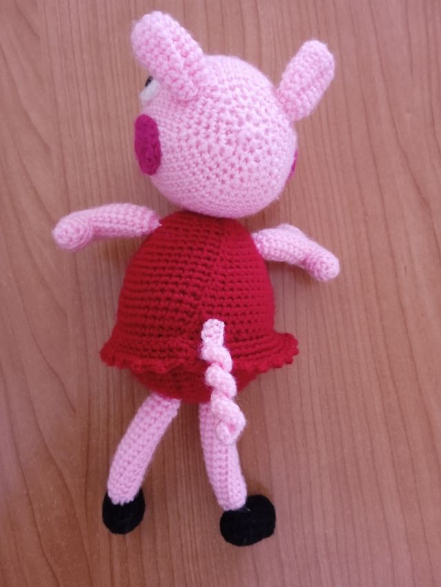 Peluche de Peppa Pig crochet