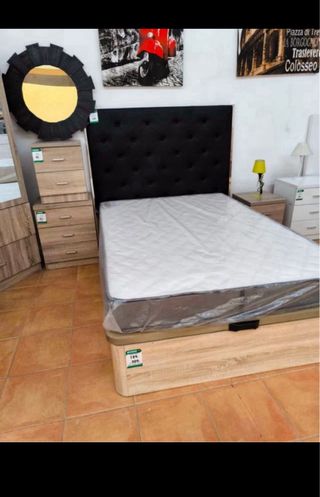 Canapé abatible + colchón