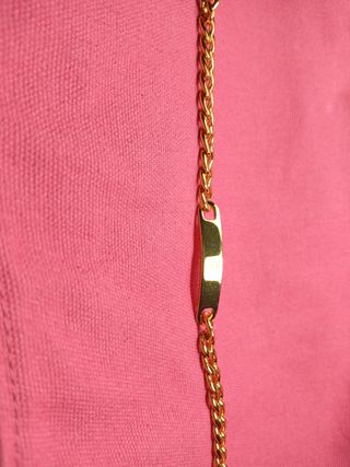 Braccialetto uomo oro - catena