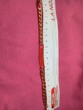 Braccialetto uomo oro - catena