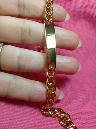 Braccialetto uomo oro - catena
