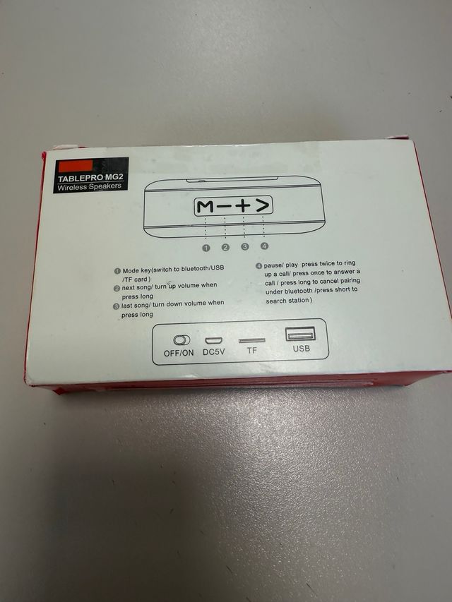 Altavoz Bluetooth Portátil Azul