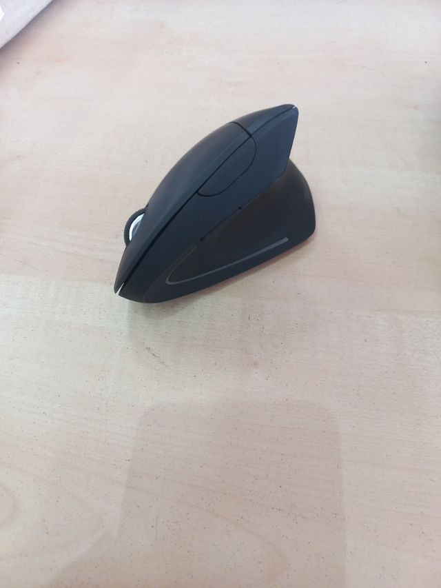Ratón Ergonómico Negro