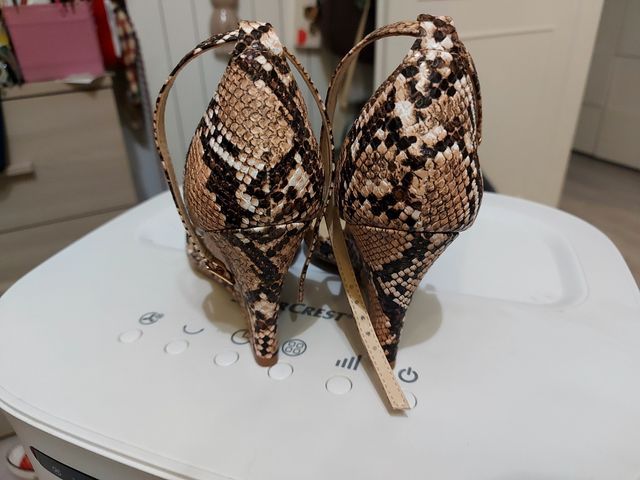 Primadonna - Scarpe zeppa pitone