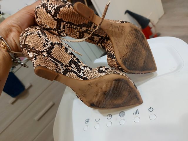 Primadonna - Scarpe zeppa pitone