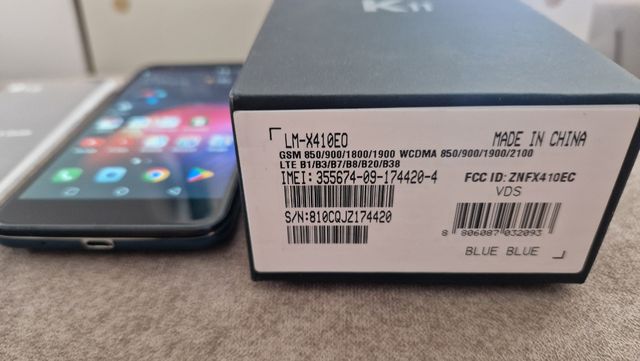 LG K11 Azul - Smartphone Libre