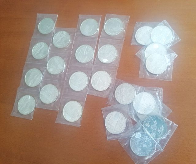 Preciosas monedas 2000 Ptas de plata! 