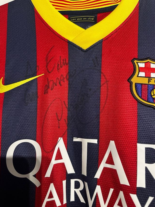 Camiseta Neymar Jr. FC Barcelona firmada