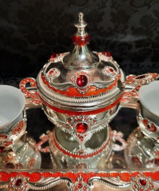 Set da caffè in stile orientale