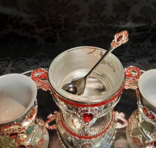 Set da caffè in stile orientale