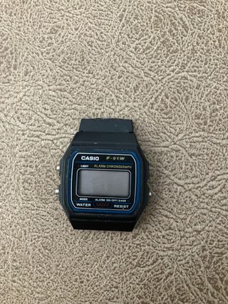 Casio F-91W Reloj Vintage