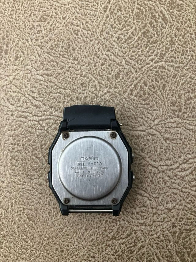 Casio F-91W Reloj Vintage