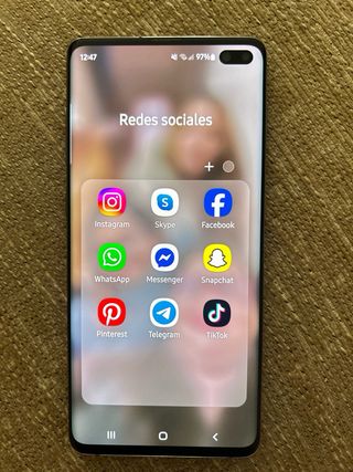 Samsung Galaxy S10+ Negro