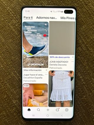 Samsung Galaxy S10+ Negro