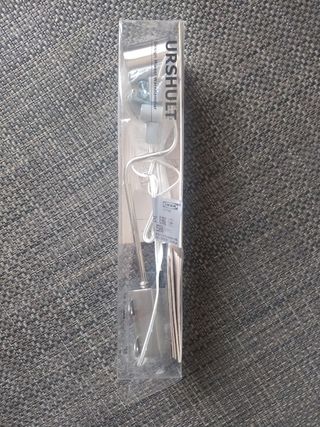 Aplique de pared metálico - plata
