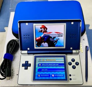 Nintendo DS Lite Blu & Argento metallizzato