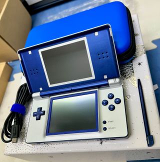 Nintendo DS Lite Blu & Argento metallizzato