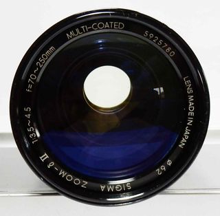 1506-Objetivo SIGMA 3.5-4.5 zoom 70/250 mm-NIKON