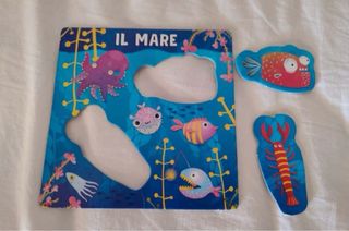 Gioco Montessori Tombola Tattile Animali
