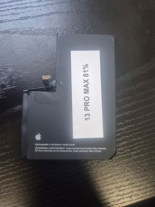 Batería iPhone 13 Pro Max 81% - Apple