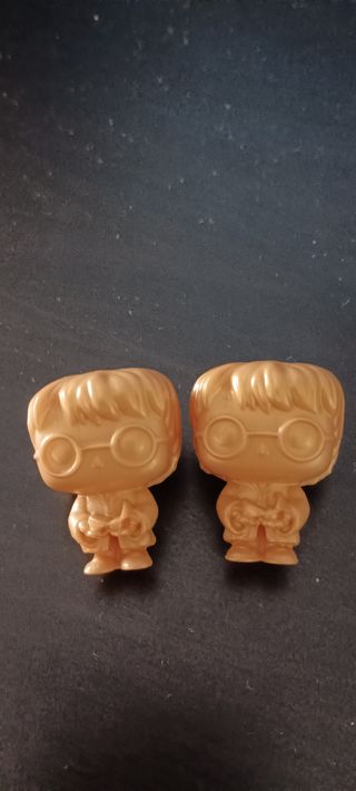 2 Funko Pop! Harry Potter Dorados