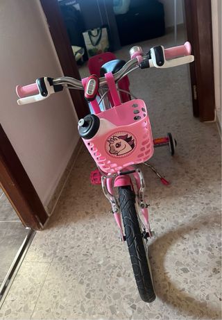 Bicicleta niña BTWIN 16" rosa