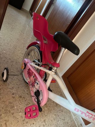 Bicicleta niña BTWIN 16" rosa