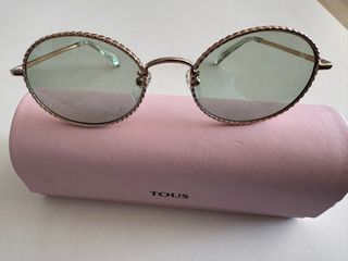 Gafas TOUS redondas doradas