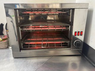 Tostador doble acero inoxidable