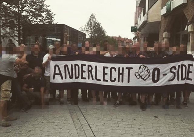 Bufanda serigrafiada Ultras O-Side Anderlecht  90s