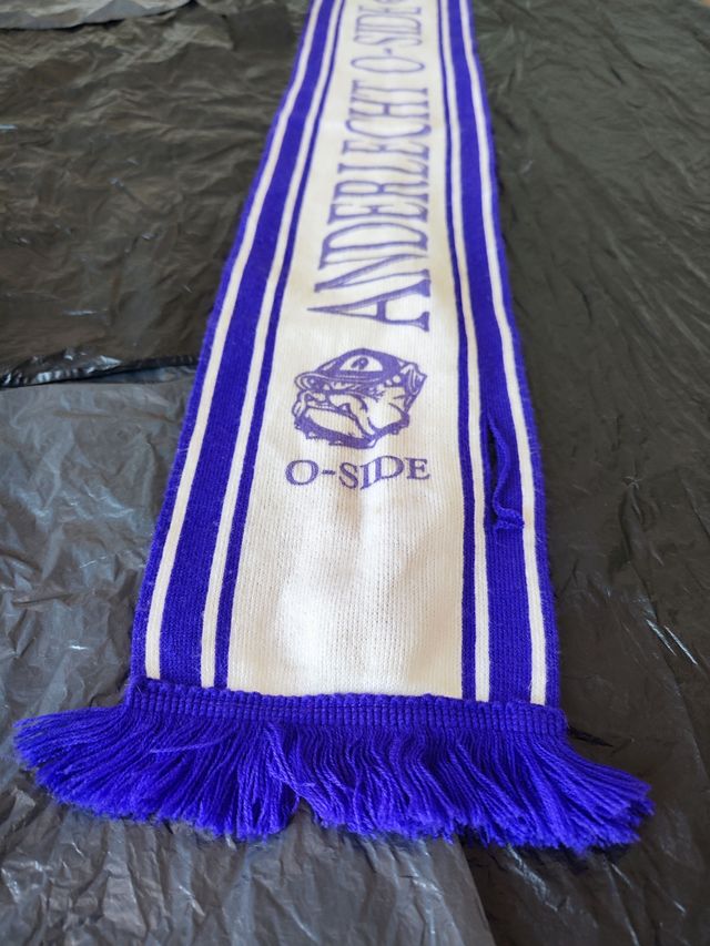 Bufanda serigrafiada Ultras O-Side Anderlecht  90s