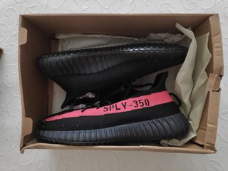 Adidas Yeezy 350 V2 - Negro/Rosa - 42.5