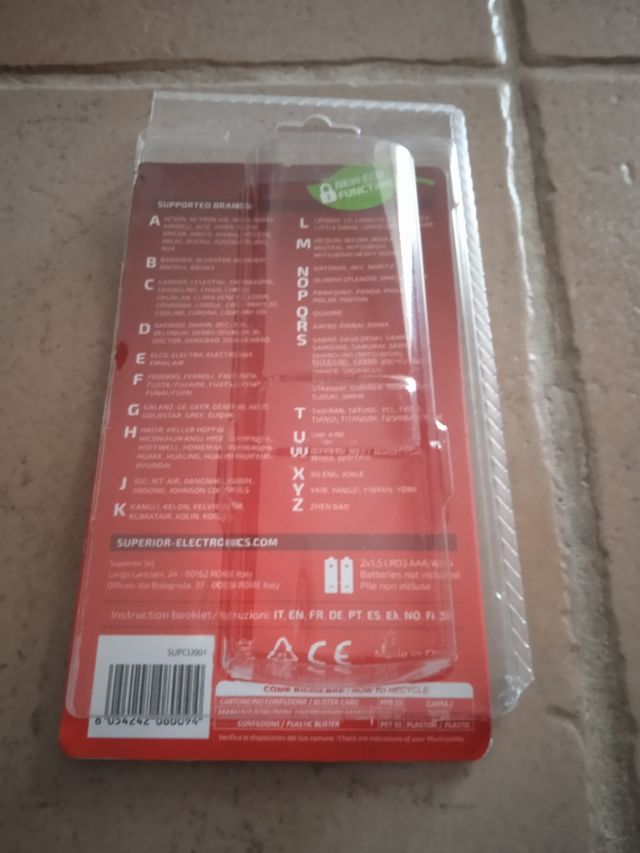 Telecomando universale climatizzatore