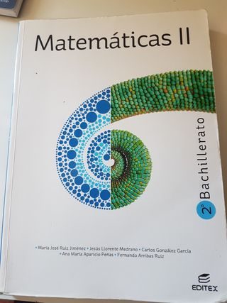 Matemáticas II 2º Bachillerato