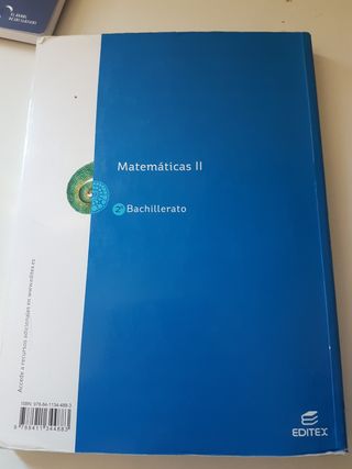 Matemáticas II 2º Bachillerato