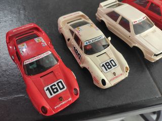 Scalextric Porsche 959 ford fiesta y audis quattro