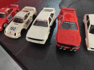 Scalextric Porsche 959 ford fiesta y audis quattro