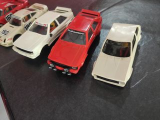 Scalextric Porsche 959 ford fiesta y audis quattro