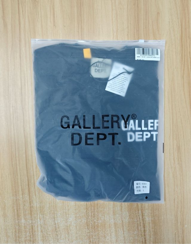 Camiseta Galler Dept. negra