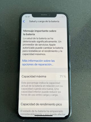 iPhone X - Smartphone negro